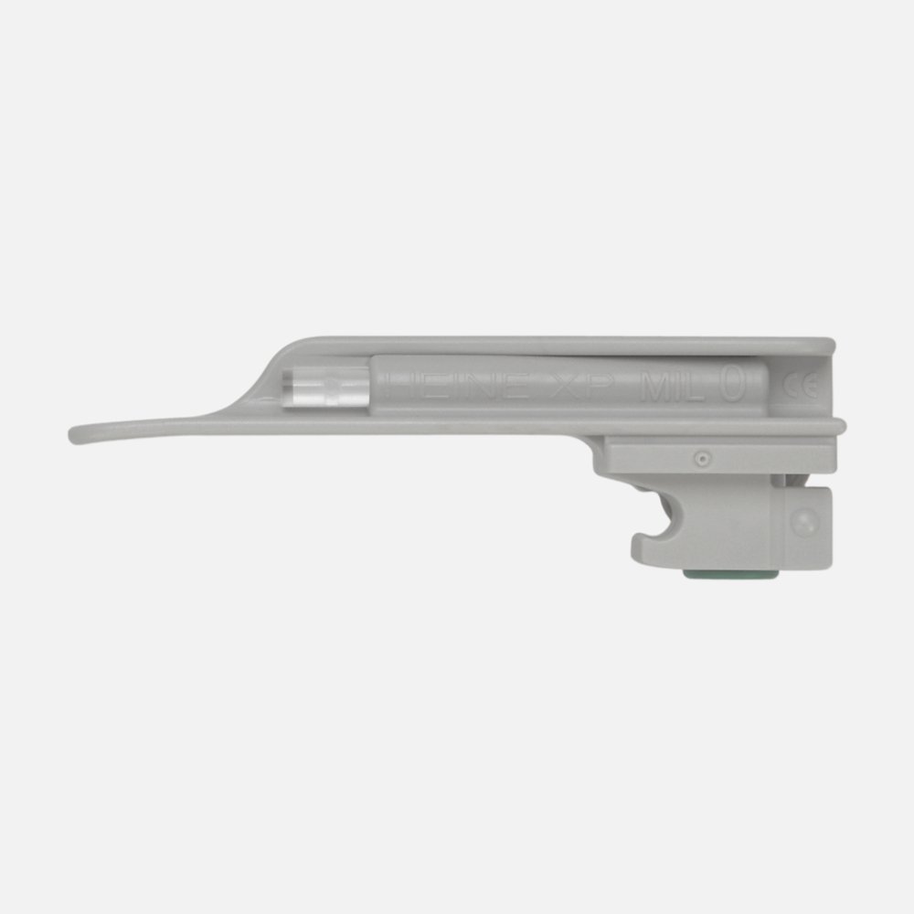 HEINE XP Single-Use Laryngoscope Blades MILLER 0, 25 pcs. in Dispenser Box