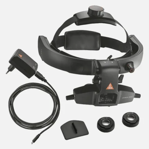 HEINE OMEGA 600 Ophthalmoscope with Power Adapter