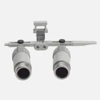 Upgrade kit with HEINE HRP 6x / 340 mm binocular loupe for ML4 LED headlight without S-GUARD protection