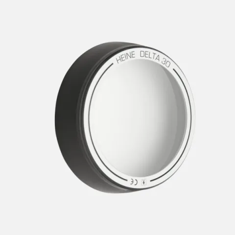 Contact plate with scale for HEINE DELTA 30 / DELTA 30 PRO dermatoscope