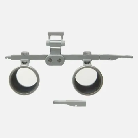 Upgrade kit with HEINE HR 2.5x / 420 mm binocular loupe for ML4 LED headlight without S-GUARD protection