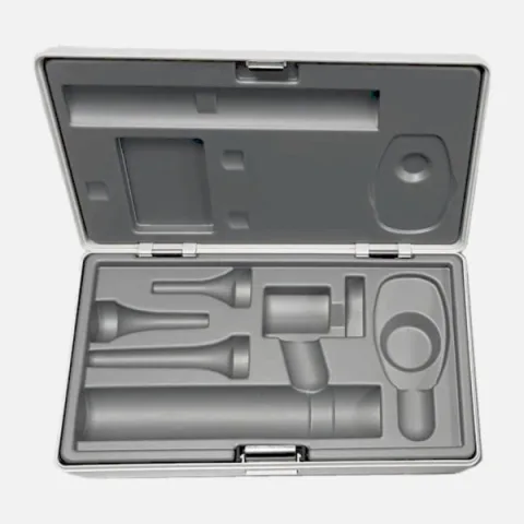 Hard case for HEINE G-112 / G-148 sets for slit illumination head and direct ophthalmoscope