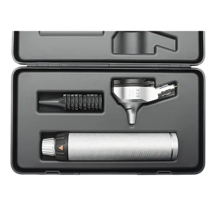 HEINE BETA 200 F.O. LED Otoscope 3.5 V with BETA 4 USB Rechargeable Handle and Hard Case