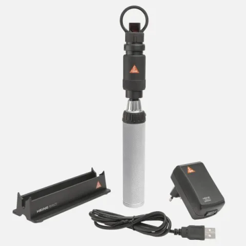 Handheld indirect ophthalmoscope HEINE MONOCULAR 3.5V, rechargeable handle BETA4 USB