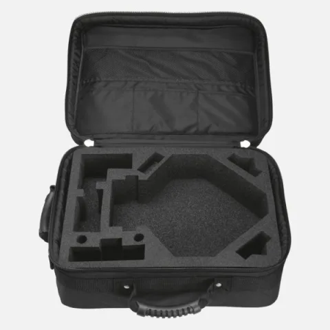 Combined case for C-283 and C-284 sets with HEINE OMEGA 500 indirect ophthalmoscope and for ML4 headlight