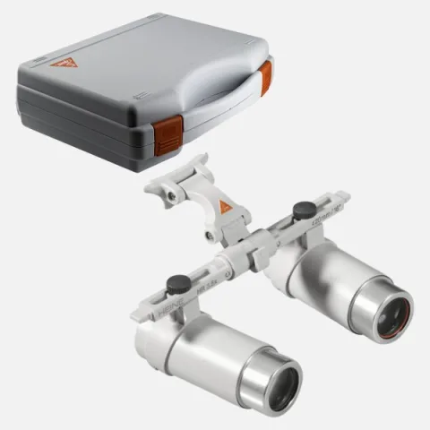 HEINE HRP 3.5x/4x/6x binocular loupe with i-View mount for S-FRAME frame