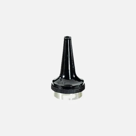 Short closed specula HEINE SANALON S for G100 / G100 LED slit illumination head and BETA 100 VET otoscope, length 40 mm Ø 4.5 mm