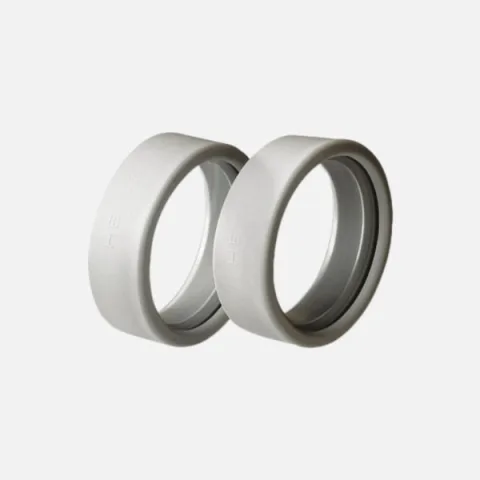 Removable protective lenses for HEINE C2.3 and C2.3K binocular loupes.