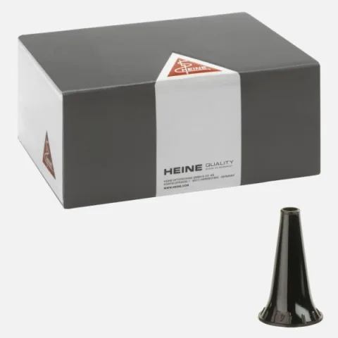 HEINE reusable ear specula Ø 4 mm for otoscopes. Package of 50 pcs.