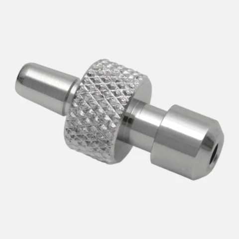 Connector for insufflation port of HEINE mini 3000 F.O. otoscope