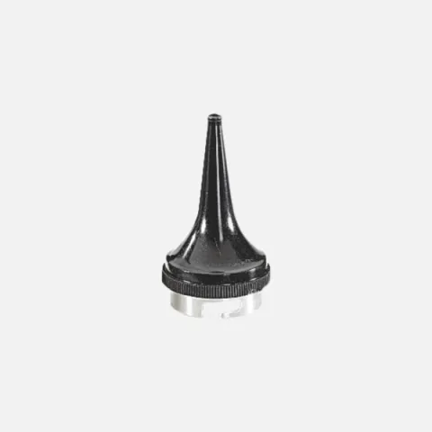 Short closed specula HEINE SANALON S for G100 / G100 LED slit illumination head and BETA 100 VET otoscope, length 40 mm Ø 2.2 mm