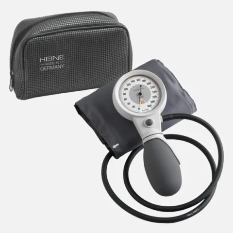 HEINE GAMMA GP sphygmomanometer complete with cuff, in zippered case