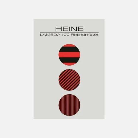 Patient chart for HEINE LAMBDA100 retinometer