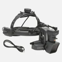 HEINE Omega 500-XHL Indirect Ophthalmoscope with DV1 Digital Video Camera with Headband, including HC50 Rheostat and USB 2.0 Cable