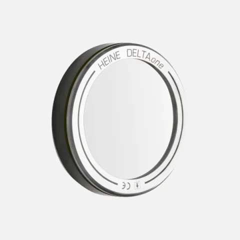 Contact plate with scale for HEINE DELTAone dermatoscope