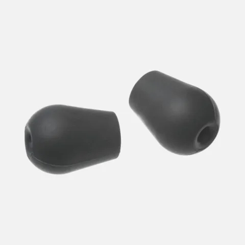 Small hard ear olives, pair, 4.5 mm