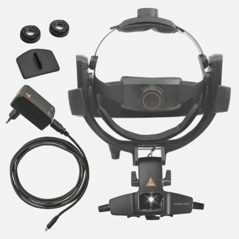 HEINE OMEGA 600 Set with Wall-Mounted Charger