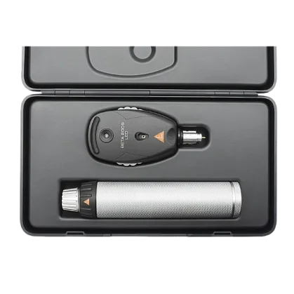 HEINE BETA 200S Direct Ophthalmoscope LED 3.5 V with BETA 4 USB Rechargeable Handle and Hard Case