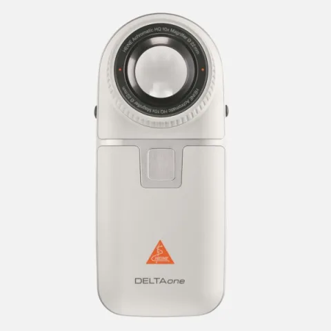 HEINE DELTAone White dermatoscope (white with silver colors)