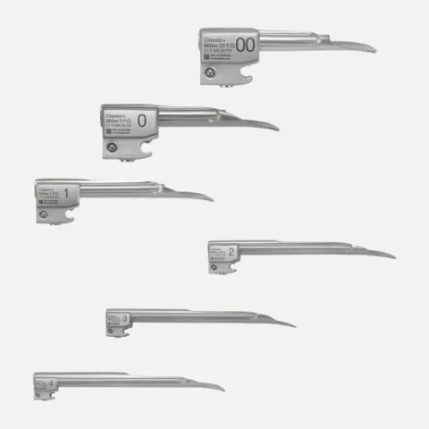 HEINE Classic+ MILLER fiber-optic (F.O.) blades