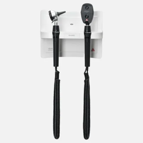 HEINE EN 200 Diagnostic Center with BETA 400 F.O. LED Otoscope 3.5 V, BETA 200 Direct LED Ophthalmoscope 3.5 V and Specula