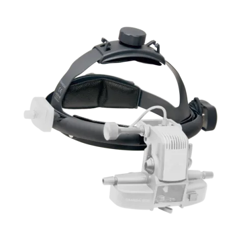 Headband for the OMEGA 500 ophthalmoscope.