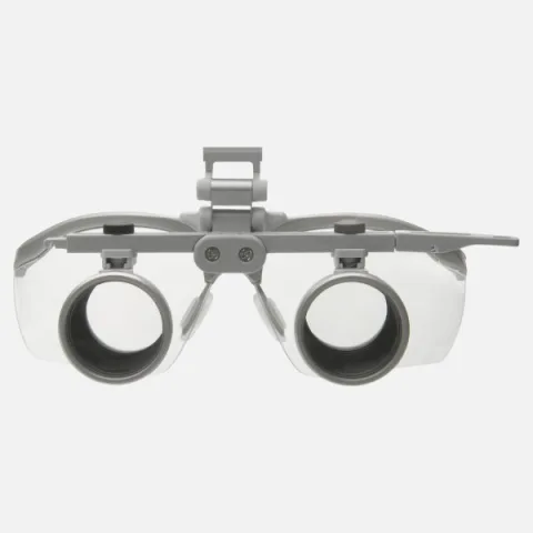 Upgrade kit with HEINE HR 2.5x / 340 mm binocular loupe for ML4 LED headlight with S-GUARD protection