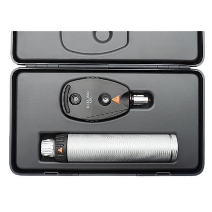 HEINE BETA 200 Direct Ophthalmoscope LED 2.5 V with BETA Battery Handle and Hard Case