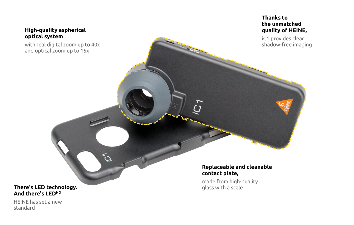 HEINE iC1 dermatoscope