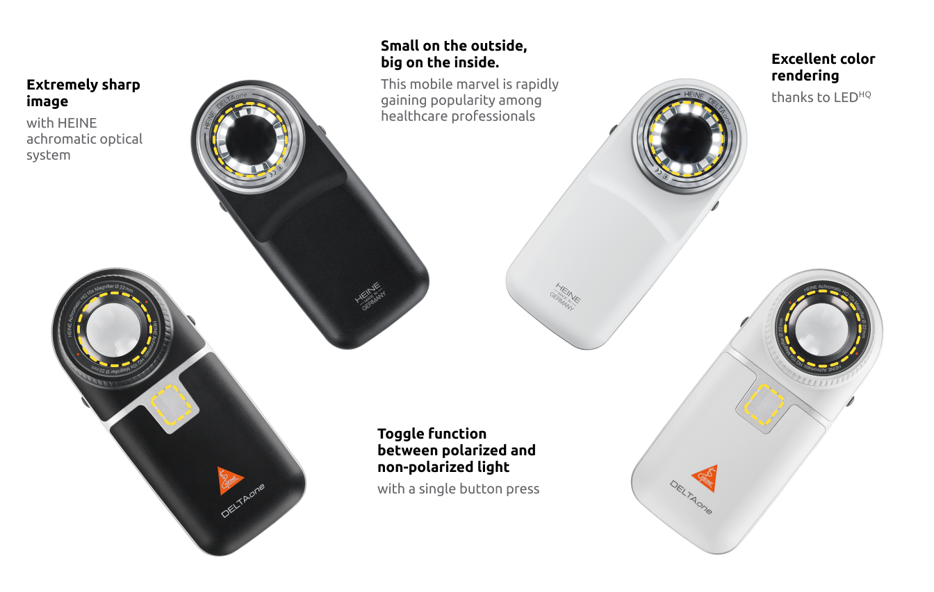 HEINE DELTAone Standard dermatoscope