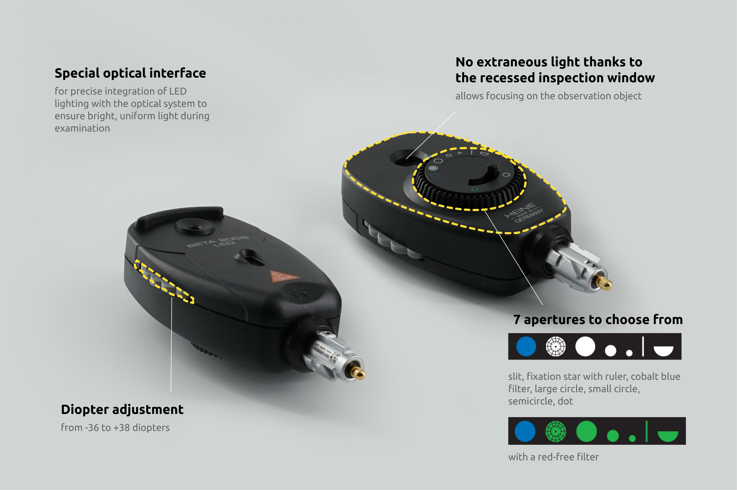 HEINE BETA 200S Ophthalmoscope