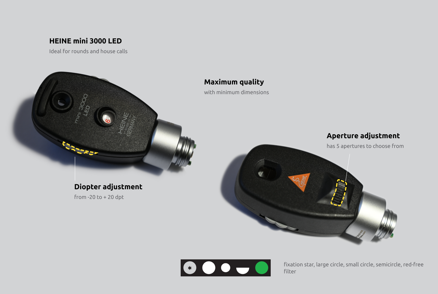 HEINE mini 3000 Ophthalmoscope