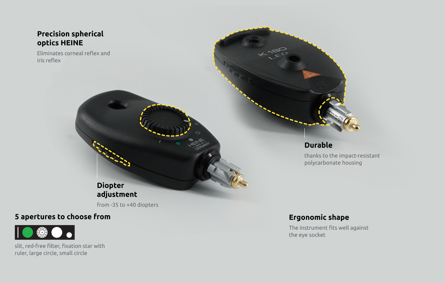 HEINE K 180 Ophthalmoscope
