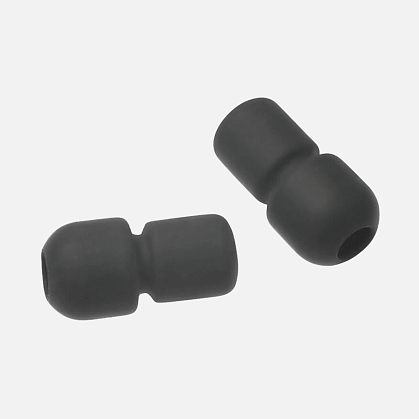 Large soft ear olives, pair, 5 mm