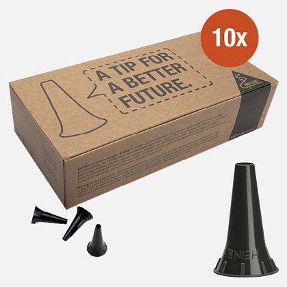 AllSpec disposable ear specula for otoscopes. Package of 10,000 pcs. Ø 4 mm