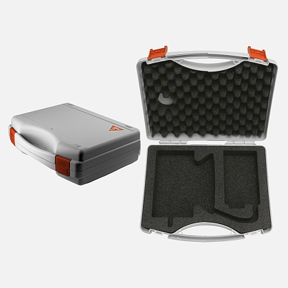 Protective case for HEINE binocular loupes with S-FRAME spectacle frame