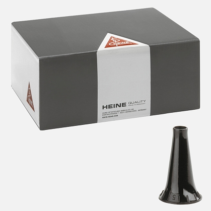 HEINE reusable ear specula Ø 5 mm for otoscopes. Package of 50 pcs.