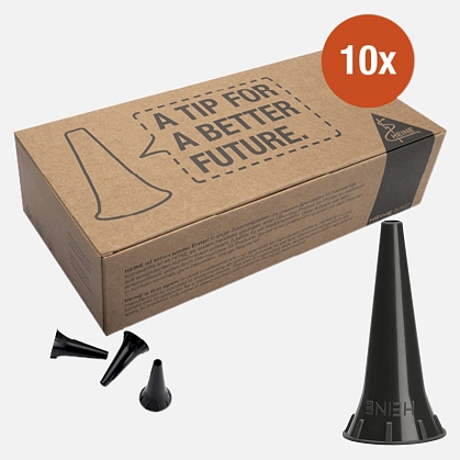 AllSpec disposable ear specula for otoscopes. Package of 10,000 pcs. Ø 2.5 mm