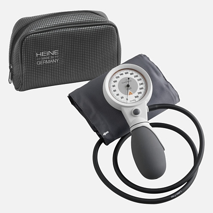 HEINE GAMMA GP sphygmomanometer complete with cuff, in zippered case