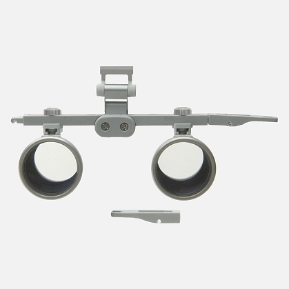 Upgrade kit with HEINE HR 2.5x / 340 mm binocular loupe for ML4 LED headlight without S-GUARD protection