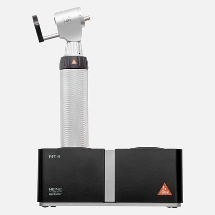 HEINE G100 LED slit illumination head 3.5V, rechargeable handle BETA4 NT, desktop charger NT4