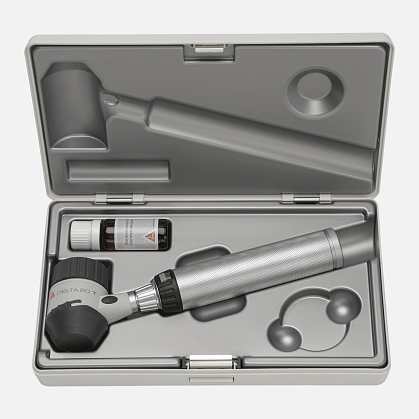HEINE DELTA 20 T dermatoscope, BETA battery handle, case