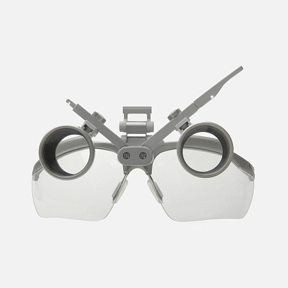 Upgrade kit with HEINE HR 2.5x / 420 mm binocular loupe for ML4 LED headlight with S-GUARD protection