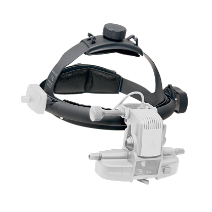Headband for the OMEGA 500 ophthalmoscope.