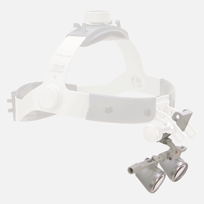 HEINE HR 2.5x binocular loupe with i-View mount for Professional L helmet without S-GUARD protection