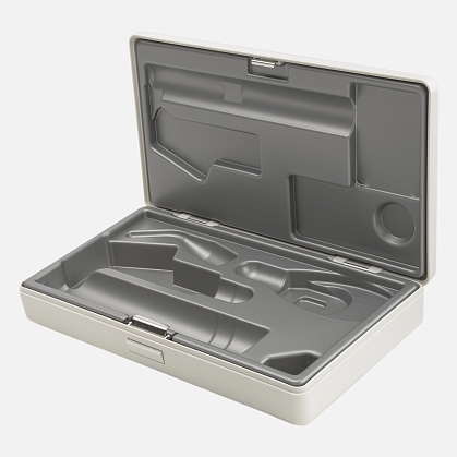 Hard case for HEINE C-145 / C-262 sets for direct ophthalmoscope and retinoscope