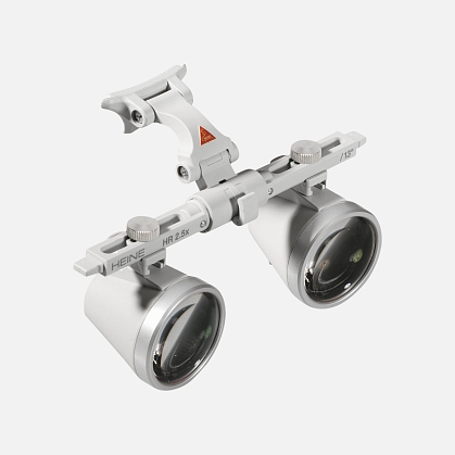 HEINE HR 2.5x Binocular Loupes with i-View Mount