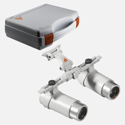 HEINE HRP 3.5x/4x/6x binocular loupe with i-View mount for S-FRAME frame