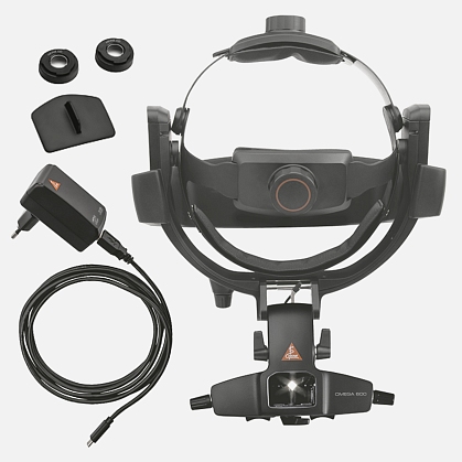 HEINE OMEGA 600 Set with Wall-Mounted Charger