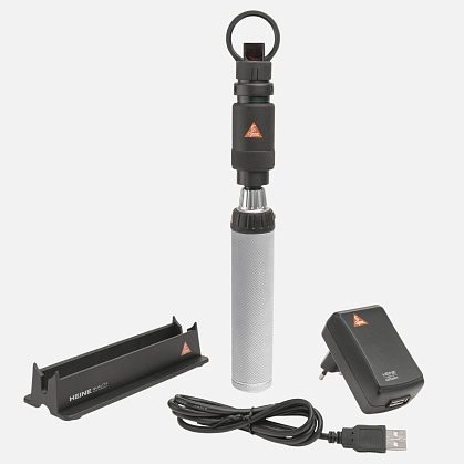 Handheld indirect ophthalmoscope HEINE MONOCULAR 3.5V, rechargeable handle BETA4 USB